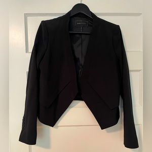 BCBG MaxAzria Cropped Tuxedo Jacket - Beautiful Size M - Like New